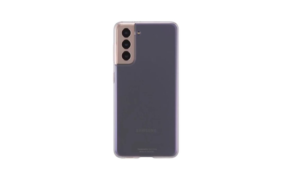 thumbnail video image 2 of Samsung xCover EF-OG991 - Back cover for cell phone - rugged - clear - for Galaxy S21 5G, 2 of 5
