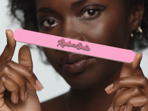 thumbnail video image 2 of Revlon X Barbie Stainless Steel Expert Nail Shapers, Quickly Shape and Smooth Normal to Hard Nails, 2 of 13