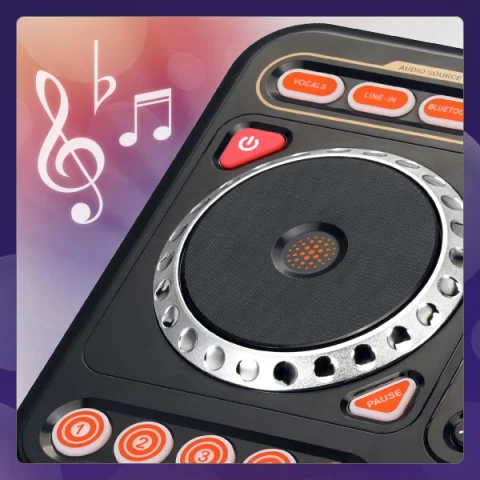 VTech Kidi Star DJ Mixer - Pink (English Version) : Amazon
