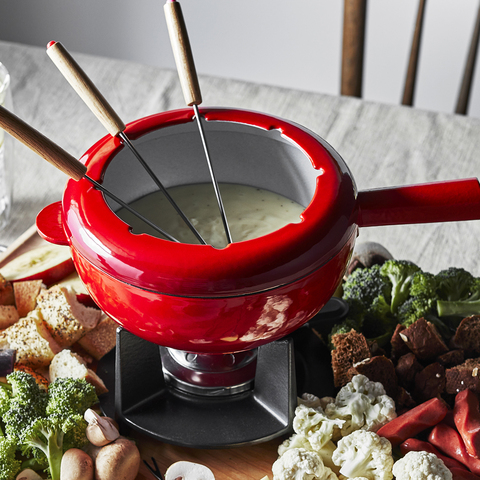 Kitchen Mini Saucepan Milk Butter Warmer Fondue/Fondue Burner - China  Fondue Set and Cast Iron Pan price