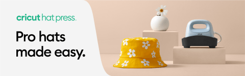 Cricut Hat Press - Zen Blue - Prensa de calor EasyPress para sombreros y  otros proyectos de sublimación y planchado de alta temperatura, compatible
