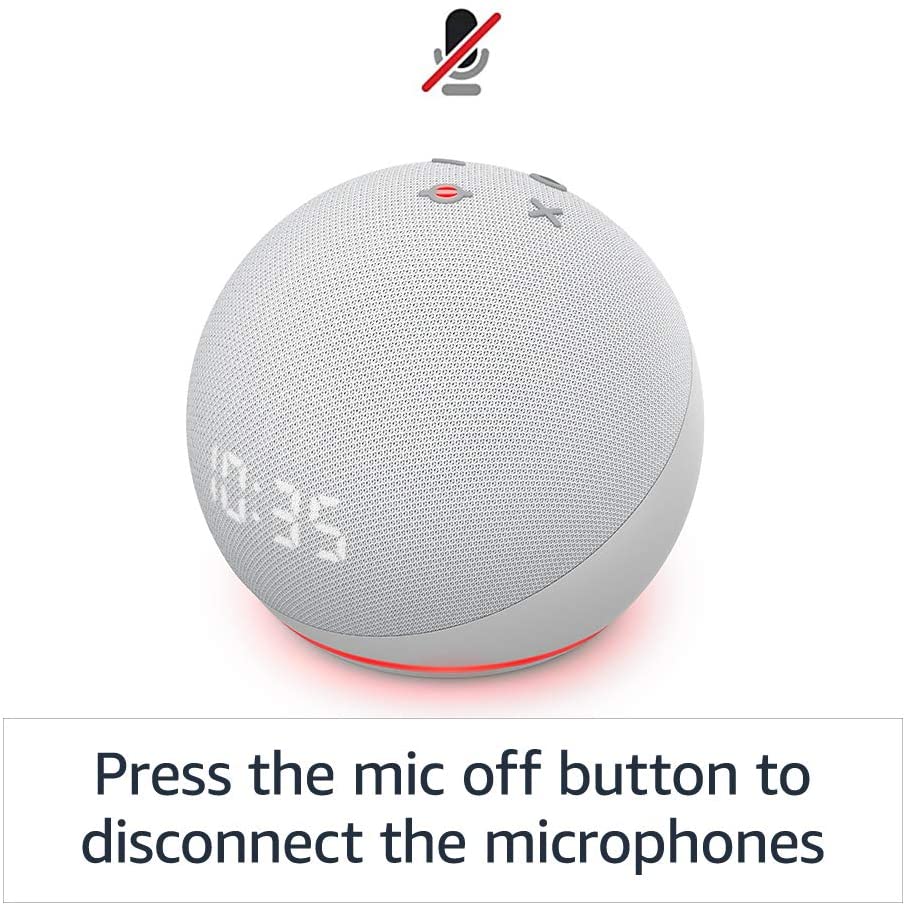 Smart Speaker mit AlexaWeiß AMAZON Echo Dot 4. Gen. 
