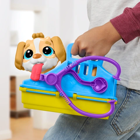 Play-Doh Care 'N Carry Vet Dough Playset The Entertainer