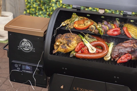 Pit Boss Austin Xl Walmart Smoker Grill Pit Boss Lexington Onyx