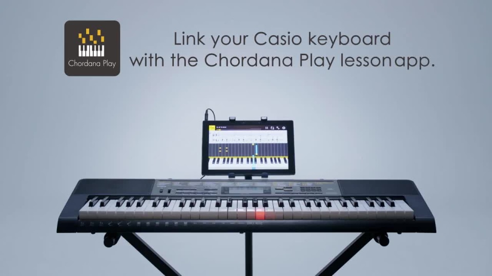 Scoring performances Chordana Play for Piano - Support - CASIO