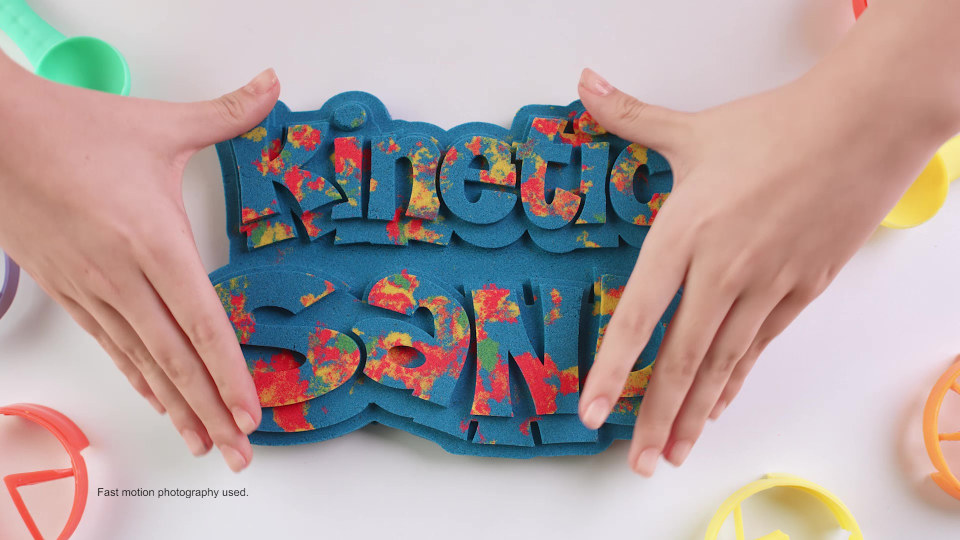 Kinetic Sand Rainbow Mix Review