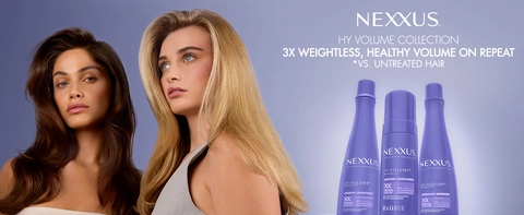 Nexxus_HyVolume_Shampoo_Original BTF_Zone 1_Model/Product + Key Claim