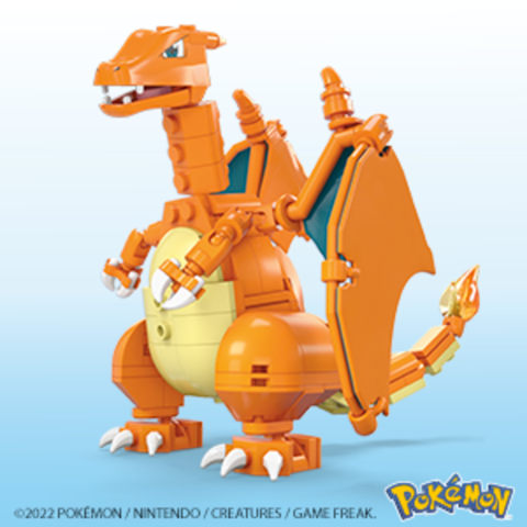  MEGA Pokémon - Juego de juguetes de construcción de figuras de  acción, Charizard con 222 piezas, 1 personaje posable, 4 pulgadas de alto,  ideas de regalo para niños : Todo lo demás