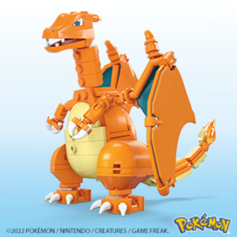 Mega Construx Pokemon Charmander Evolution Building Set Charmeleon