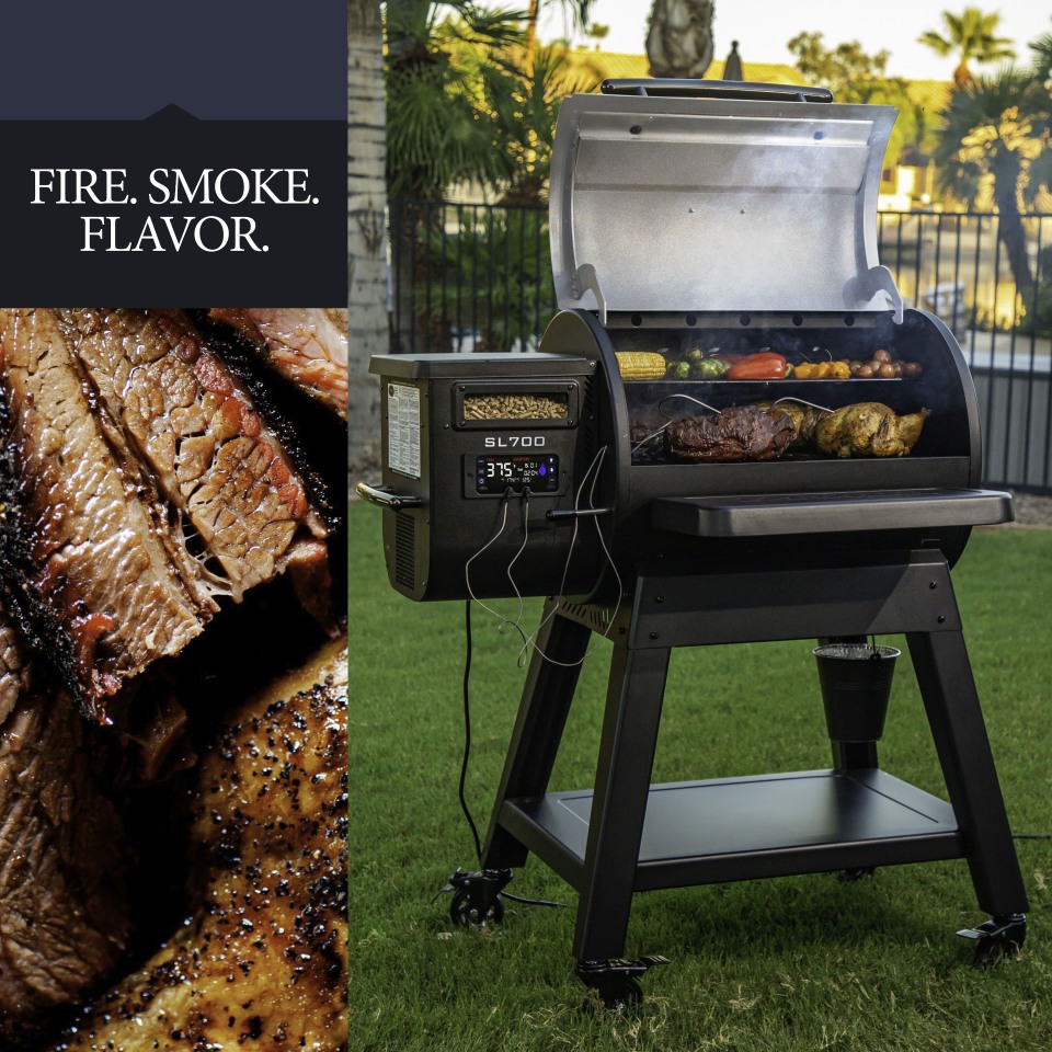 Louisiana Grills SL700 Pellet Grill BUNDLE TOROS COOKWARE BAKEWARE