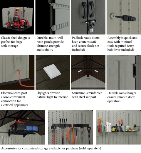 Craftsman Shed Closeups
