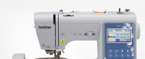 Brother SE630 Computerized Sewing and Embroidery Machine