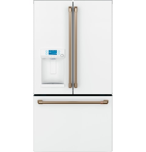 Cafe CVE28DP4NW2 27.6 Cu. ft. White 4-Door French Door Refrigerator