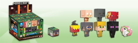 Minecraft Mob Head Minis Enderman Figure