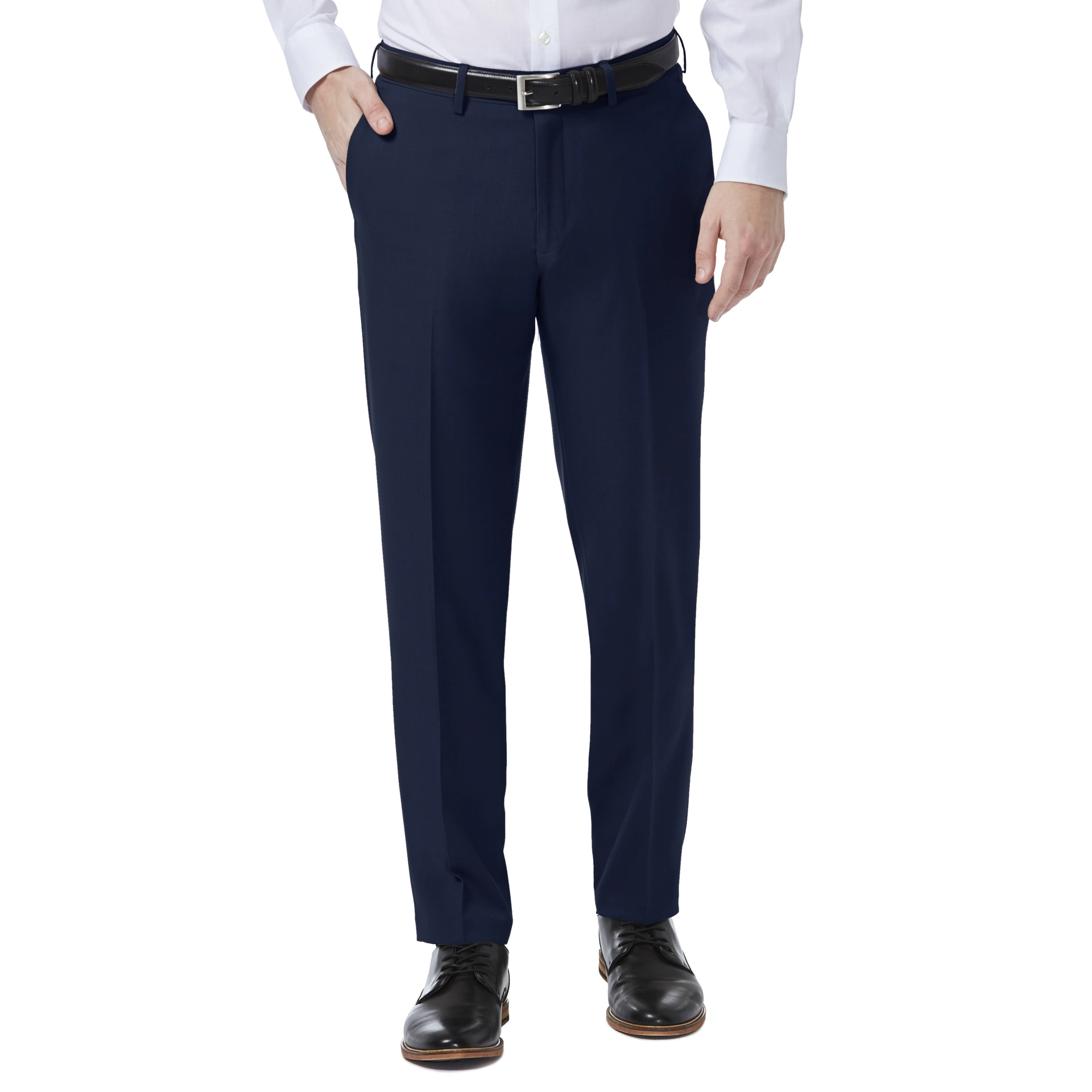 Haggar Premium Comfort Dress Pant Slim Fit Flat Front-JCPenney