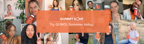 Gummy Love, Try Qunol Gummies today