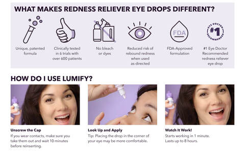 LUMIFY&#174; Redness Reliever Eye Drops