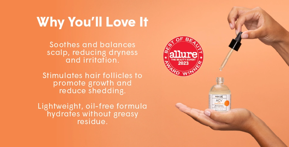 Apple Cider Vinegar Daily Scalp Serum - Why You&#39;ll Love It | dpHUE