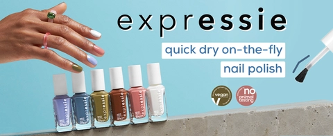 instant dry quick drying essie expressie nail polish