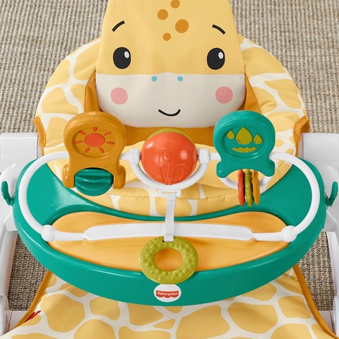 Mesa de actividades para bebé con asiento giratorio de Fisher-Price -  chicBebits