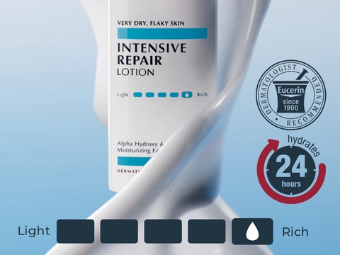 Eucerin Intensive Repair Lotion Very Dry Skin - 16.9 Fl. Oz