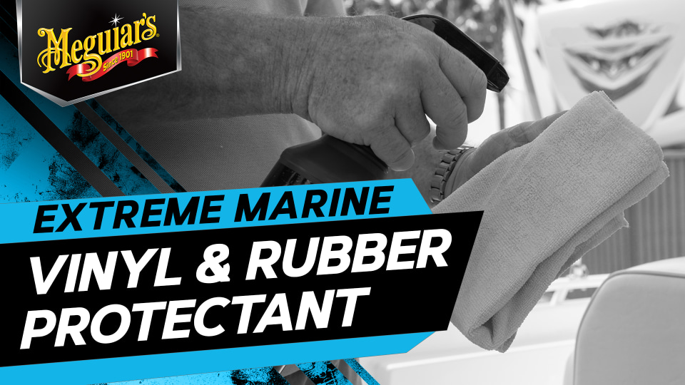thumbnail video image 2 of Meguiar's Extreme Marine Vinyl & Rubber Protectant - 32 oz., 2 of 5