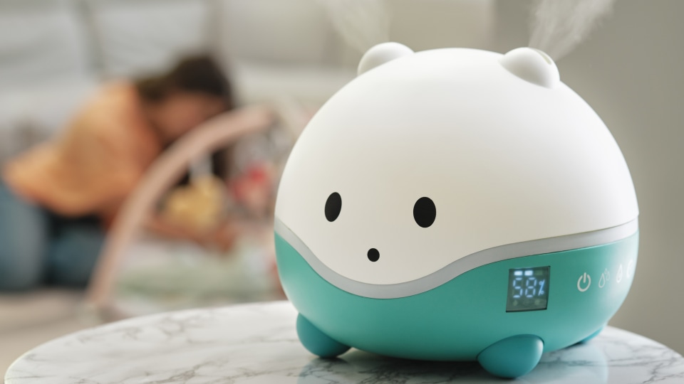 Cute Whale Essential Oil Diffuser, Kids Aromatherapy Cool Mist Humidifiers