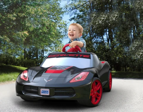 フィッシャープライス パワーホイール Power Wheels コルベット Fisher-Price Power Wheels Corvette 6V - Sam's Club
