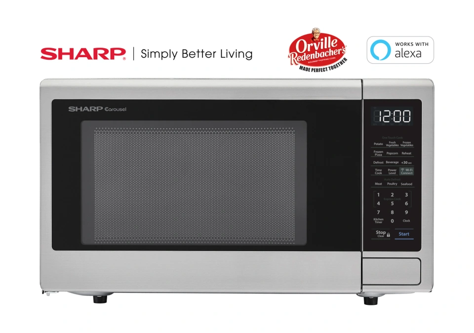 SMC1139FS: 1.1 Cu. Ft. Stainless Steel Smart Microwave