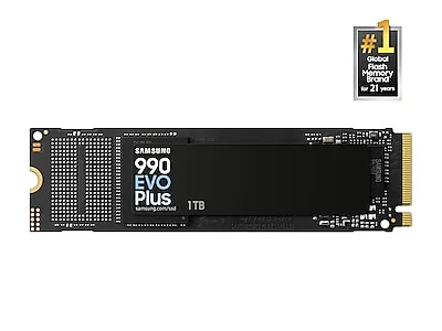 Samsung 990 EVO Plus 1TB NVMe PCIe Gen 4.0 x4/5.0 x2 M.2