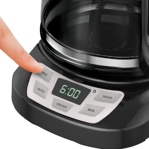 New BLACK+DECKER BXCM1201IN 12-Cup Drip Coffee Maker Water Level Indicator  Black