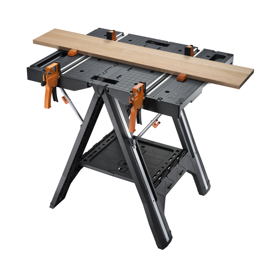 WORX Pegasus Multi Function Work Table and Sawhorse with Clamps