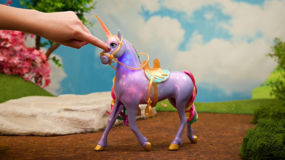 Unicorn Academy, Rainbow Light-up Wildstar with Lights