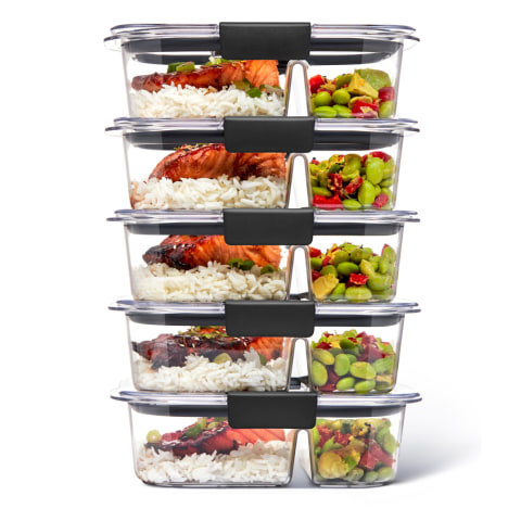 Rubbermaid Brilliance Food Storage Container 10-Piece Set $41.95 Shipped -  Wheel N Deal Mama