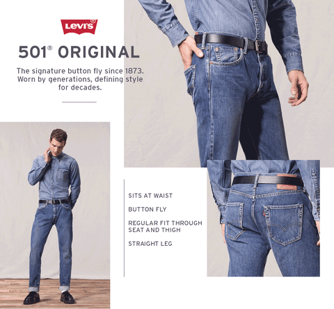 501 button fly levi jeans
