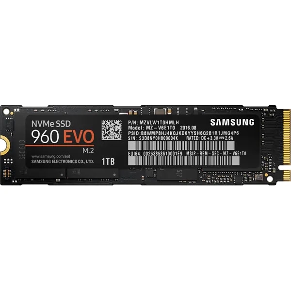 960 EVO M.2 1TB NVMe SSD - Thumbnail 5