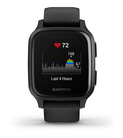 Garmin Venu Sq Music (Black/Slate) Fitness GPS Smartwatch Gift Box 