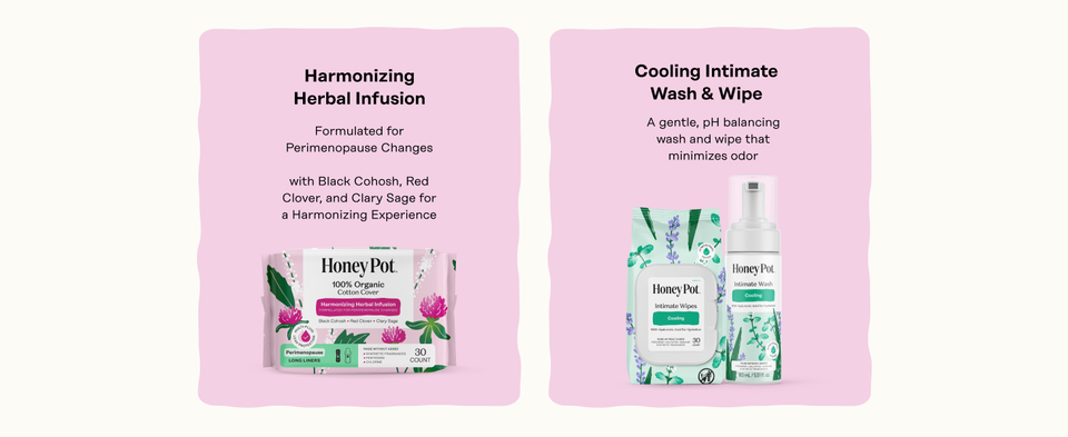 Try our other products great for perimenopause