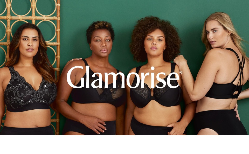 Glamorise WonderWire Front-Closure Stretch Lace Underwire Bra 9245 (Women's  & Women's Plus) 