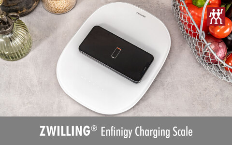 ZWILLING Enfinigy Wireless Charging Scale, White, 1 unit - Dillons