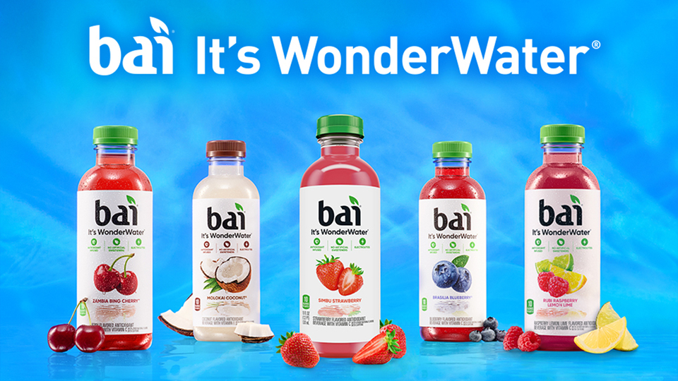 thumbnail video image 2 of (4 pack) Bai Puna Coconut Pineapple Antioxidant Infused Water Beverage, 18 fl oz, Bottle, 2 of 12