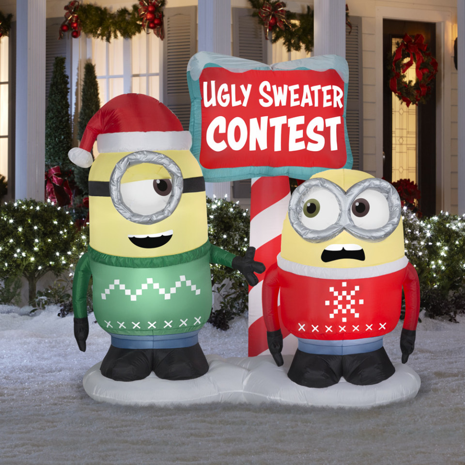 minions christmas sweater