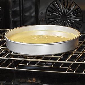 Webake 10x10 Inches Steel Square Cake Baking Pan
