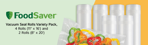 FoodSaver Make Your Own Vacuum Sealer Bags (5-Pack) - Gillman Home