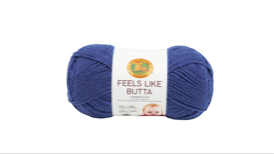 thumbnail video image 2 of Lion Brand Feels Like Butta Yarn - Charcoal, 2 of 7