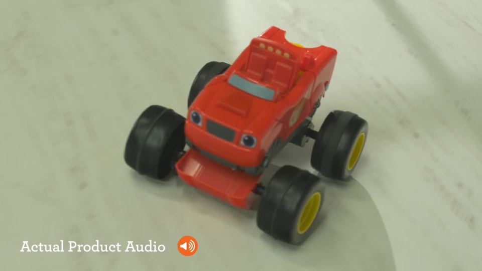 Blaze and the Monster Machines Monster Truck Red Plastic 2014 Mattel Viacom