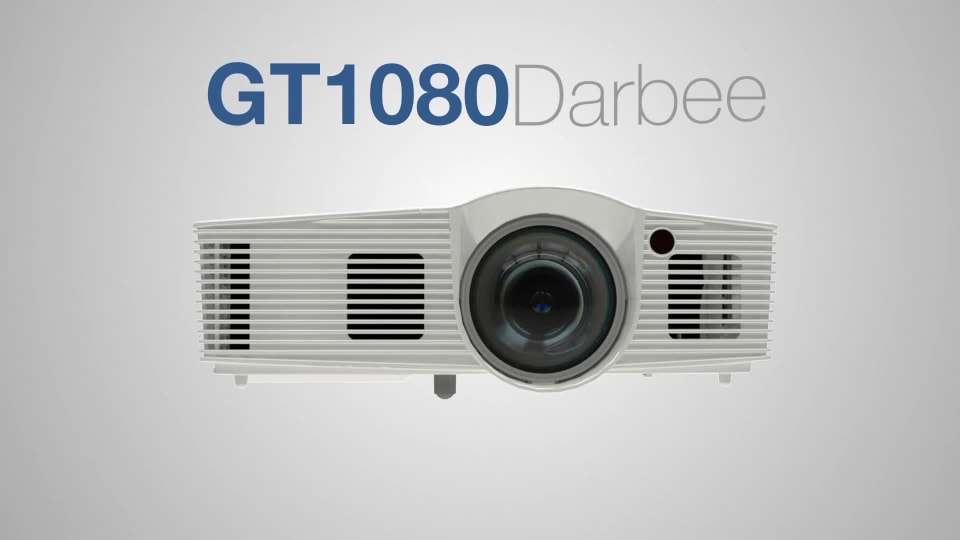 thumbnail video image 2 of Optoma GT1080DARBEE 1080p Short-Throw Gaming Projector, 2 of 6