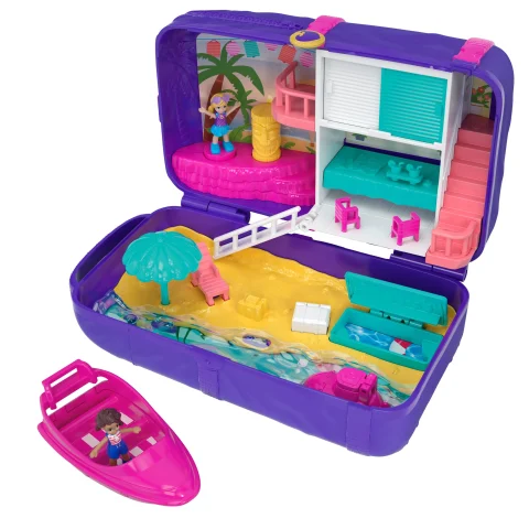 Free Shipping! Polly Pocket Hidden Places Beach Vibes  display picture 1