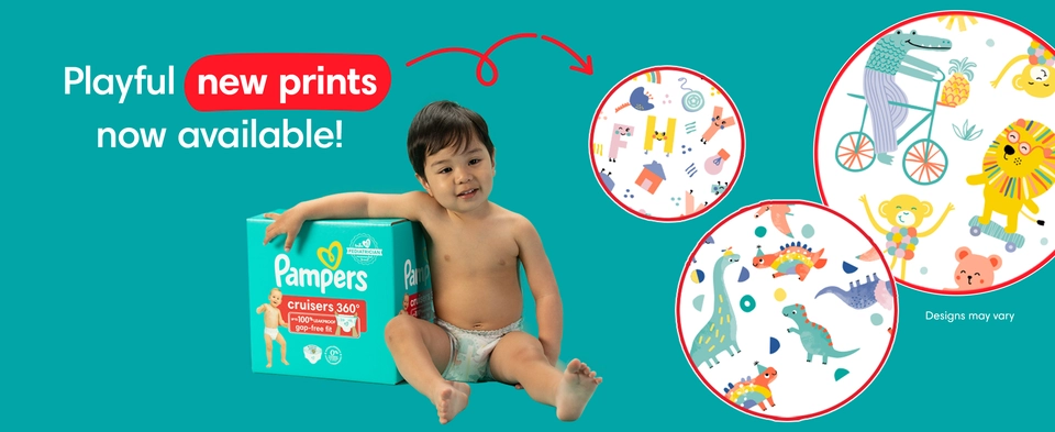 Pampers Cruisers 360 Diapers, Size 3, 78 Count Meijer