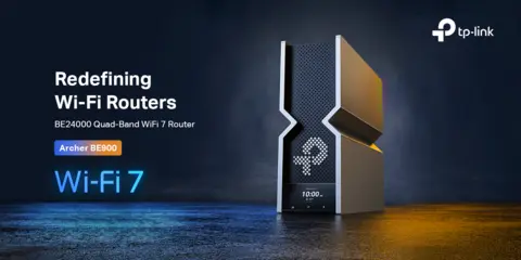 TP-Link Archer BE900 BE24000 Wi-Fi 7ルーター Archer BE900 | BE24000 Quad-Band Wi-Fi 7 Router | TP-Link